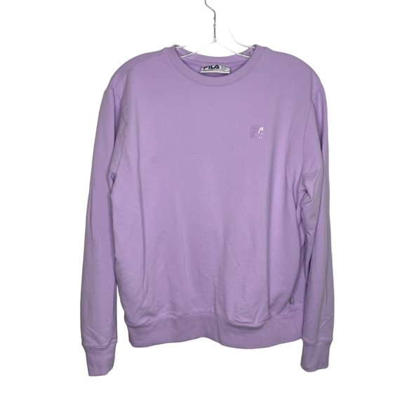 Fila Sweaters - Fila Women's Sweater Size M Light Purple Lilac Long Sleeve Crew Neck Pullover